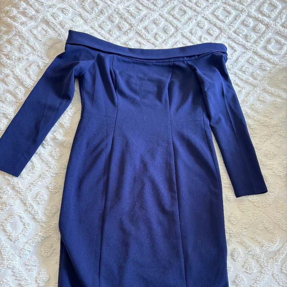 Blue professional dress